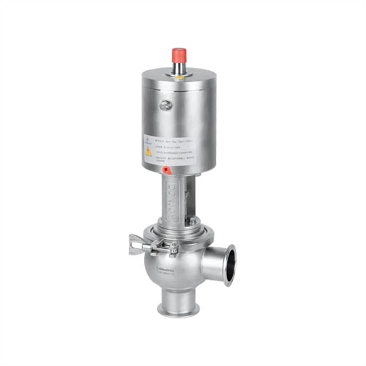 Pneumatic Single Seat Bottom Valve